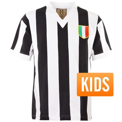 Juventus retro voetbalshirt 1960's - Kinderen