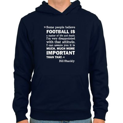 Spielraum - Bill Shankly Hoodie - Navy