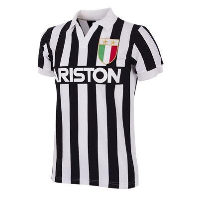 Juventus FC Retro Voetbalshirt 1984-1985