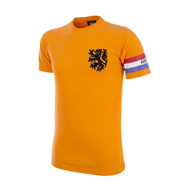 Steen Excursie vaardigheid COPA Football - Holland Aanvoerder T-shirt - Oranje | Sportus.nl