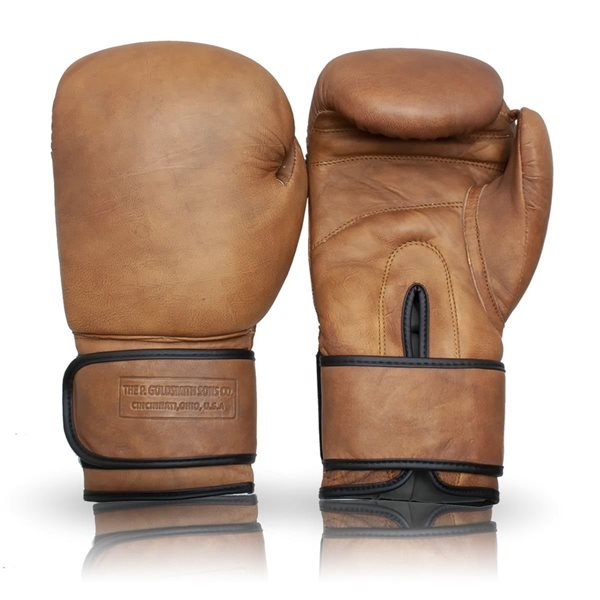 boom herder adviseren P. Goldsmith & Sons - Vintage Boxing Gloves (Strap Up) - Licht Bruin |  Sportus.nl