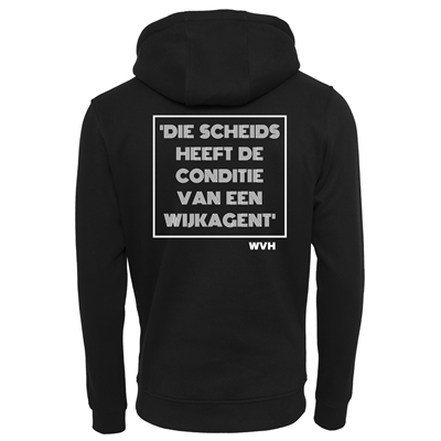 FC Eleven - Wijkagent Hoodie - Zwart