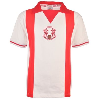Leyton Orient Retro Voetbalshirt 1978-1980 afbeelding