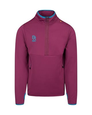 Robey - Off Pitch Scuba Half-Zip Top - Burgundy