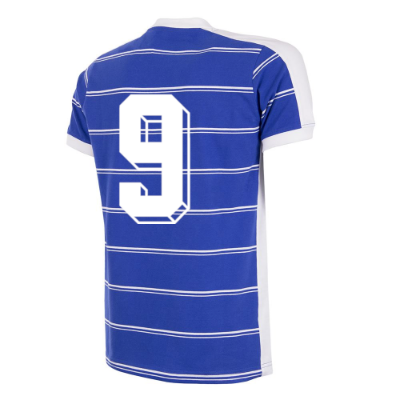 SC Bastia Retro Voetbalshirt 1981-1982 + Nummer 9 (Milla)