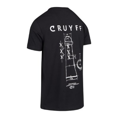 Sportus.nl Cruyff - CITY PACK Amsterdam T-Shirt - Zwart