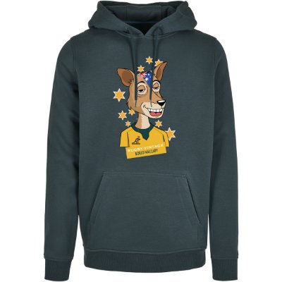 Rugby Vintage - Australië 'Bored' Wallaby Hoodie - Groen