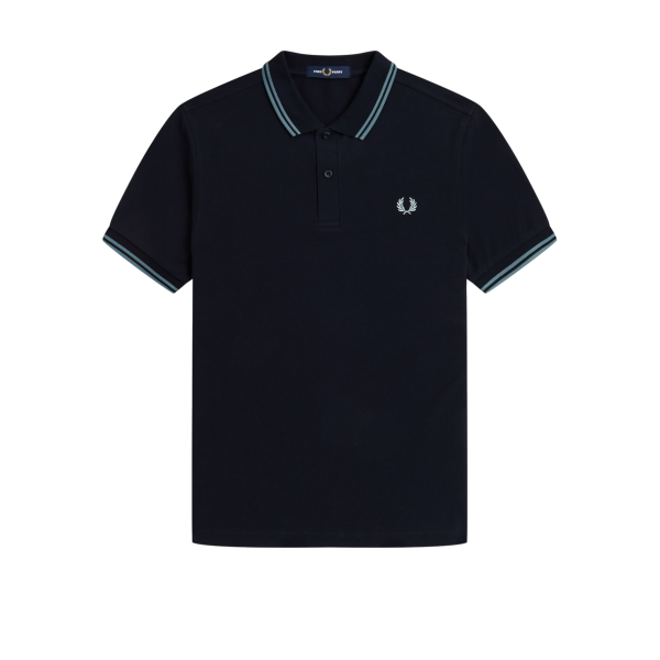 fred perry tipped polo shirt