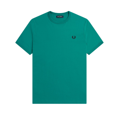 Fred Perry - Ringer T-Shirt - Deep Mint