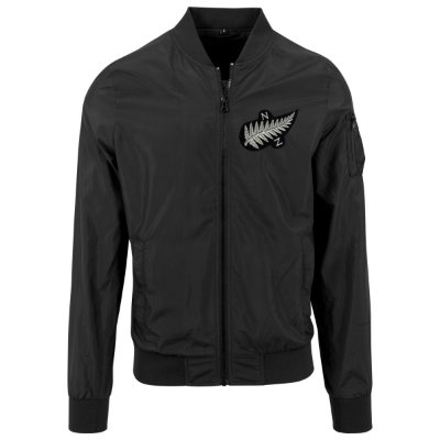 Rugby Vintage - Nieuw-Zeeland Bomber Jack - Zwart afbeelding