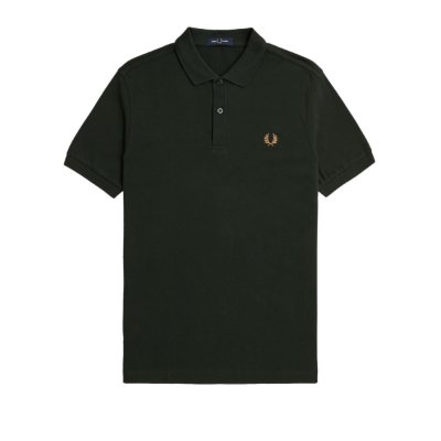 Fred Perry - Plain Tennis Poloshirt - Night Green