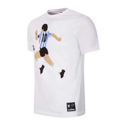 Maradona X COPA Argentinië Graphic T-Shirt - Wit