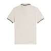 Fred Perry - Polo Twin Tipped - Porridge Marl/ Anchor Grey