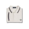 Fred Perry - Polo Twin Tipped - Porridge Marl/ Anchor Grey