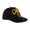 Off The Pitch - The Sage Trucker Cap - Black/ Yellow