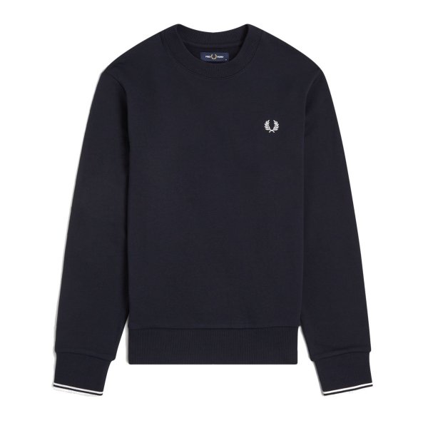 Fred Perry - Crew Neck Sweatshirt - Navy