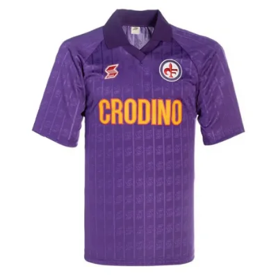 ABM - Fiorentina Retro Voetbalshirt 1988-1989 afbeelding