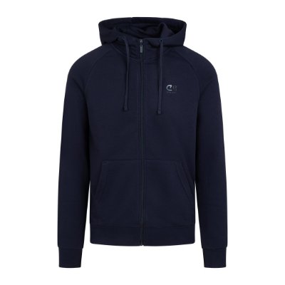 Cruyff - Classic Zip-Through Hooded Sweater - Navy