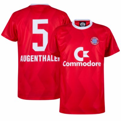 Bayern Munchen Retro Voetbalshirt 1988-1989 + Augenthaler 5