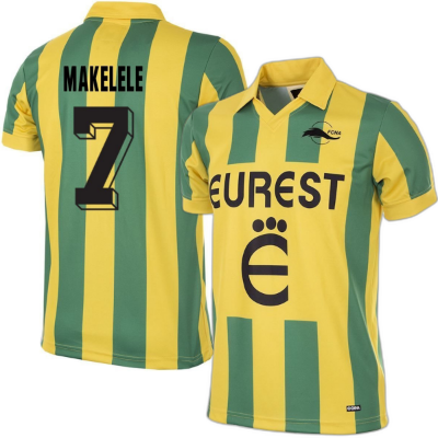 FC Nantes Retro Voetbalshirt 1994-1995 + Makelele 7