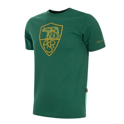 Sportus.nl COPA Football - AS Roma Heritage T-Shirt - Groen