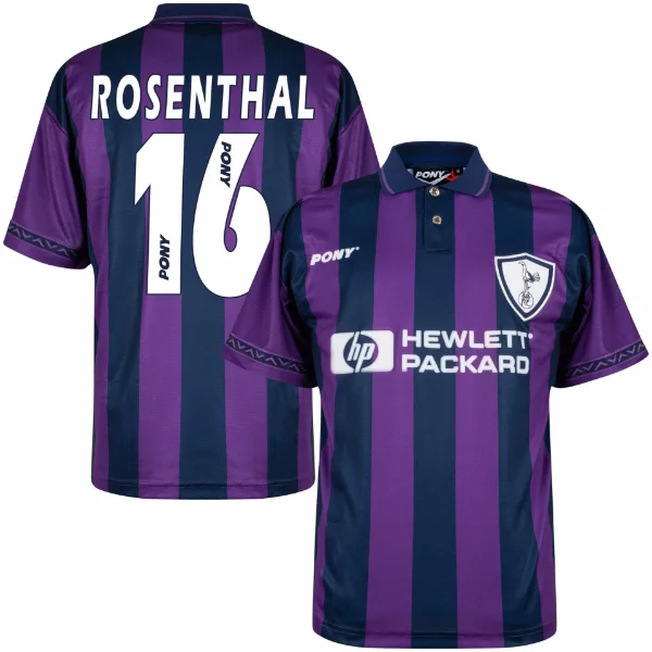 Afbeeldingen van Pony - Tottenham Hotspur Retro Uitshirt 1995-1996 + Rosenthal 16