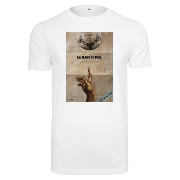 Afbeeldingen van LPFC - La Mano de Dios WK 1986 T-Shirt - Wit