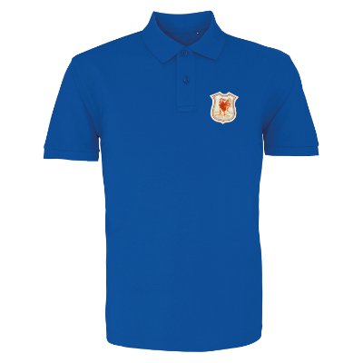 Rugby Vintage - Frankrijk Poloshirt 1924 - Blauw afbeelding